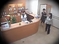 Two cute Asians screwed hard in voyeur massage video