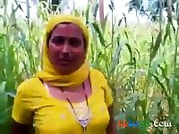 Indian fuck in a corn camp