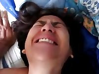 Desi Wife Likes Engulfing Schlong and Fingering her Choot