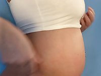 pregnant tit drop