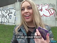 Cute Russian with Bald Shaven Pussy