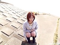Outdoor Sex With Pretty Asian Babe, Uncensored Porn