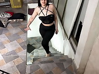 Slutty Teen Babe Rides Her Step-Cousin Upstairs
