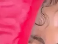 Hot Ebony Babe with Shaved Pussy Sucks Dick Hardcore