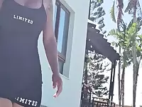 Blonde MILF Candy Samira Gets Fucked Hard by Pool in HD POV