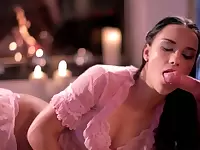 clothed female naked man blow job experience from pretty