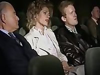 Lascivious pair in cinema